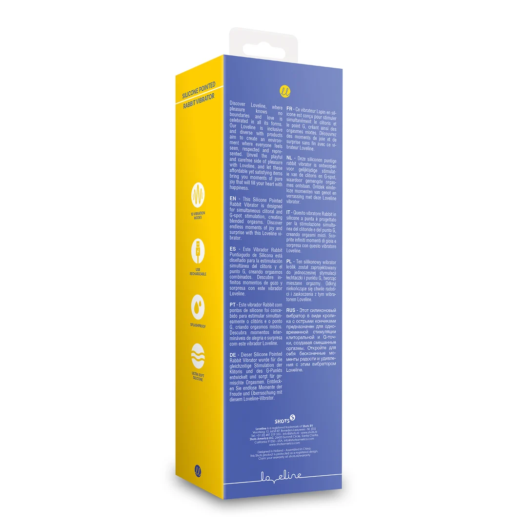Loveline by Shots spitzer Rabbit Vibrator – Bild 2