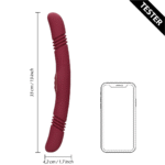 Analvibrator mit beidseitiger Stimulation – Merlot Traube – Tester – Bild 4