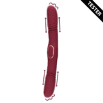 Analvibrator mit beidseitiger Stimulation – Merlot Traube – Tester – Bild 5