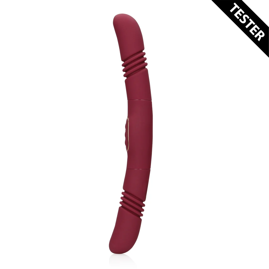 Analvibrator mit beidseitiger Stimulation – Merlot Traube – Tester – Bild 2