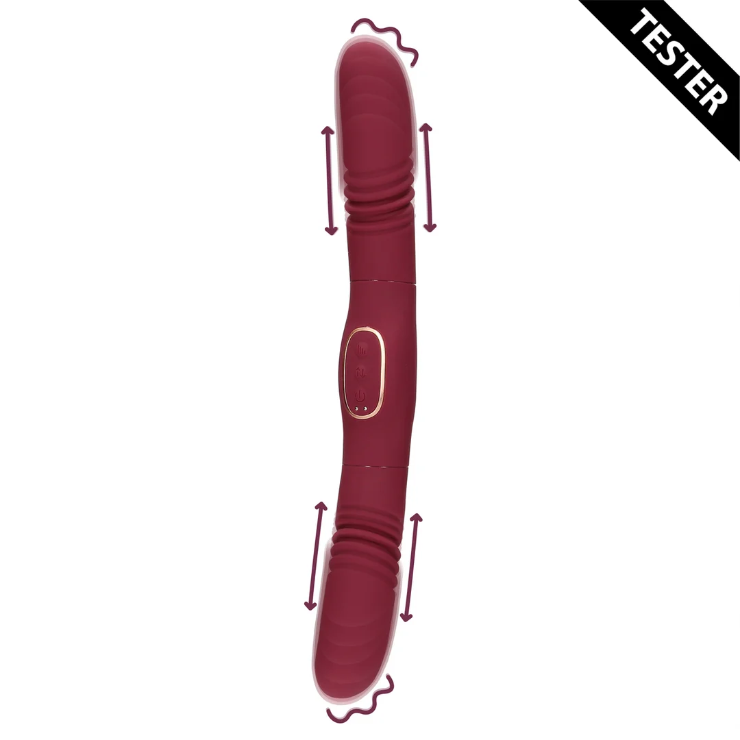 Analvibrator mit beidseitiger Stimulation – Merlot Traube – Tester – Bild 5