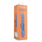 Rabbit Vibrator mit stoßendem Schaft und rotierenden Perlen, Loveline by Shots, blau Loveline by Shots – Bild 6