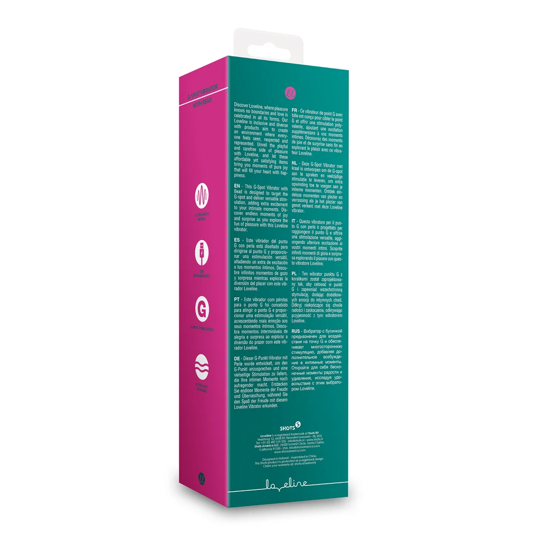 Loveline G Punkt Vibrator mit Perle – Bild 2