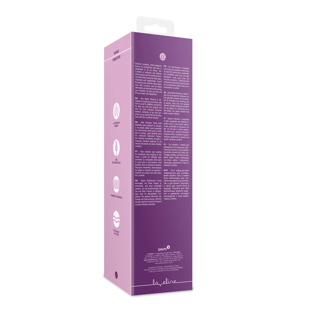 Loveline Wandvibrator Purpleberry – Bild 2