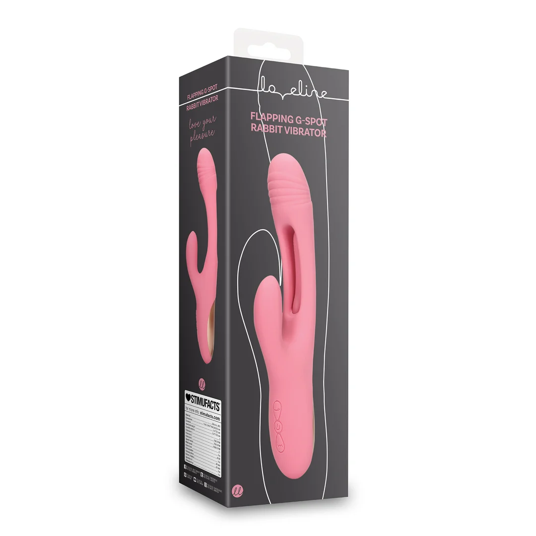 G Punkt Vibrator mit Flapperfunktion, Tester Loveline by Shots – Bild 7