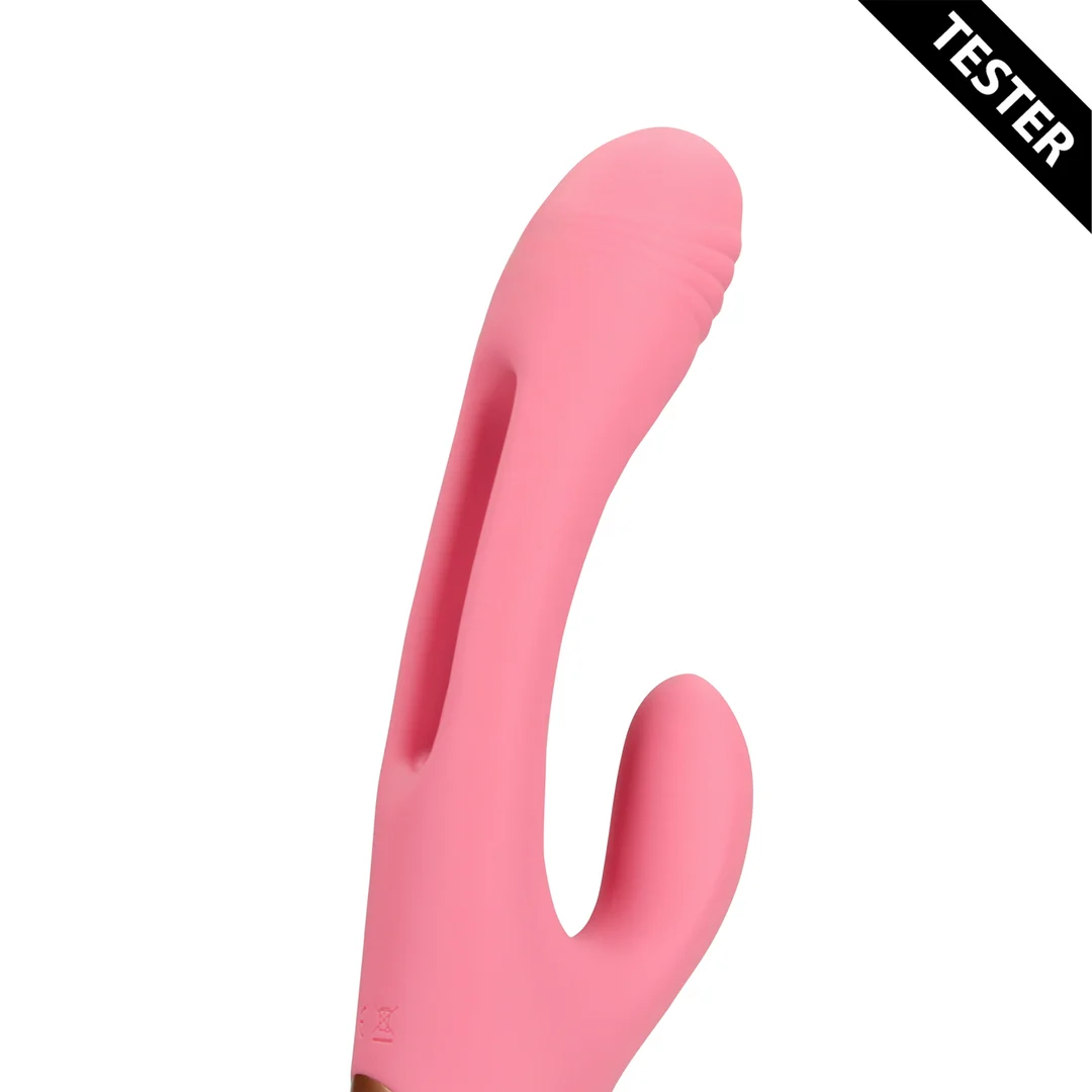 G Punkt Vibrator mit Flapperfunktion, Tester Loveline by Shots – Bild 4