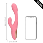 G Punkt Vibrator mit Flapperfunktion, Tester Loveline by Shots – Bild 5