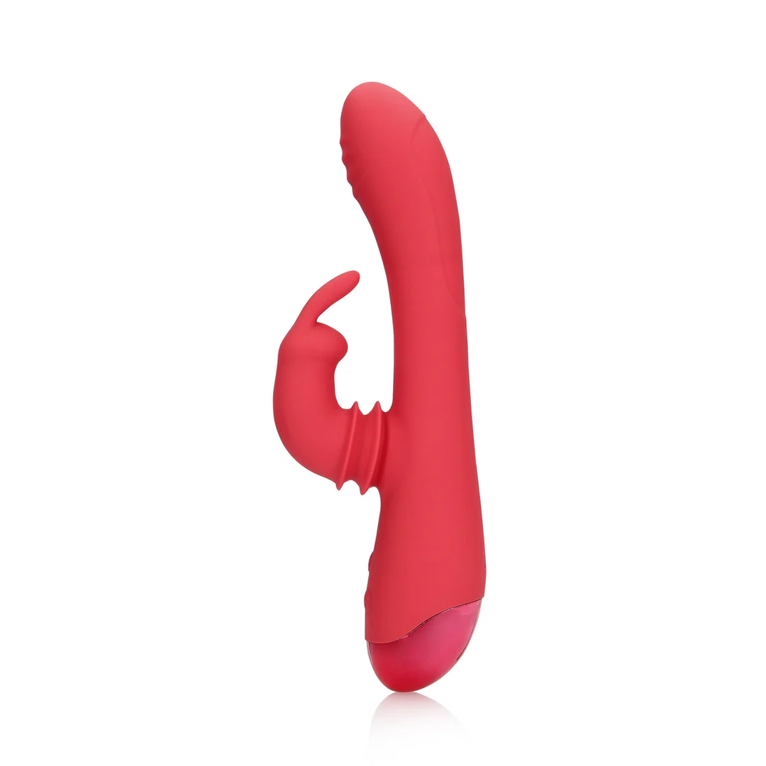 Rabbit Vibrator mit Swinging Funktion – Loveline by Shots Brighto Red Rabbit Vibrator Loveline by Shots – Bild 11