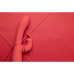 Rabbit Vibrator mit Swinging Funktion – Loveline by Shots Brighto Red Rabbit Vibrator Loveline by Shots – Bild 12