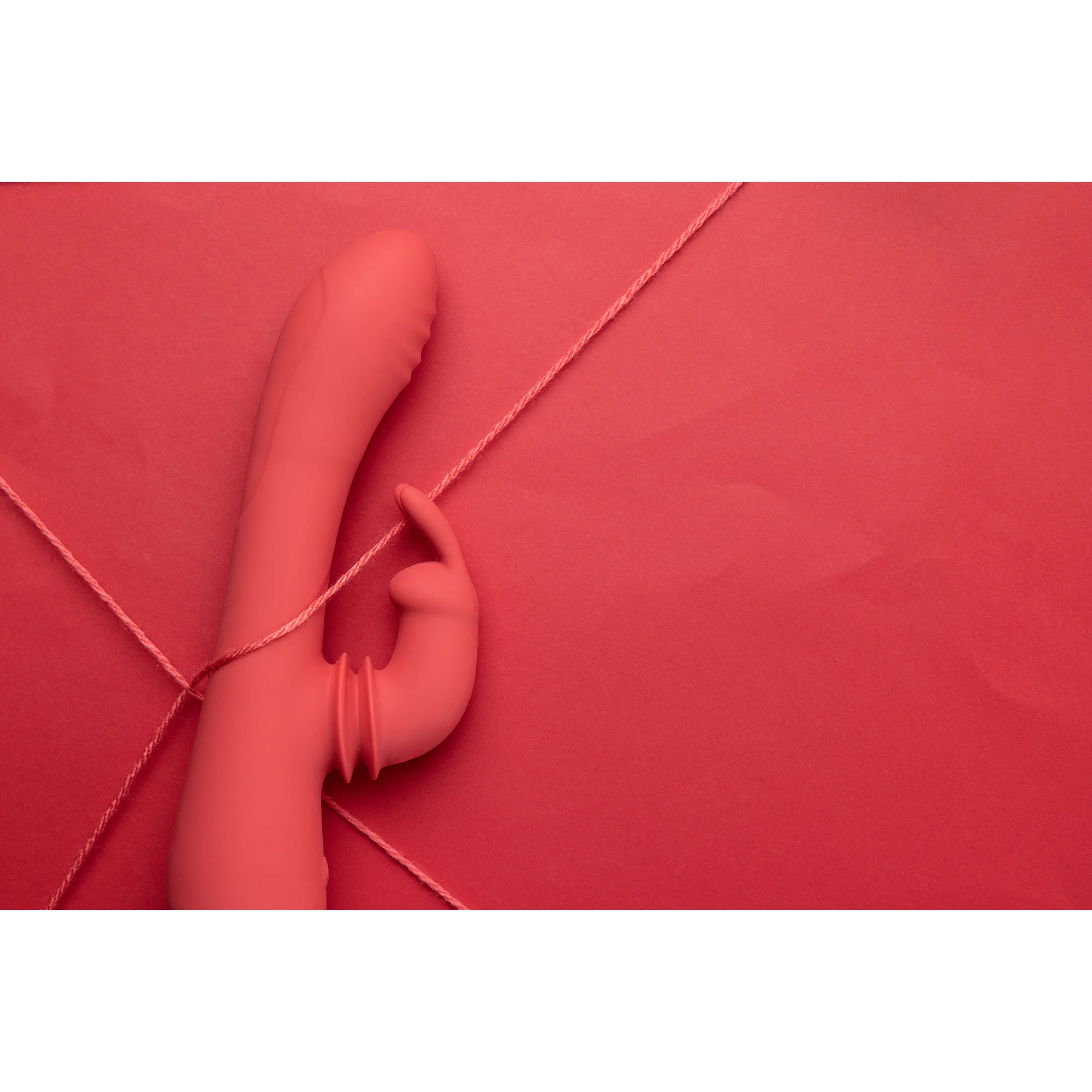 Rabbit Vibrator mit Swinging Funktion – Loveline by Shots Brighto Red Rabbit Vibrator Loveline by Shots – Bild 12