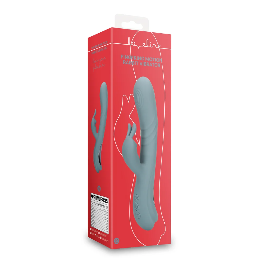 Duo Vibrator mit Fingering Motion Funktion – Tester Loveline by Shots – Bild 7