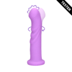 G Punkt Vibrator mit Drehfunktion für gezielte Stimulation, Lavendel, Loveline by Shots – Bild 5