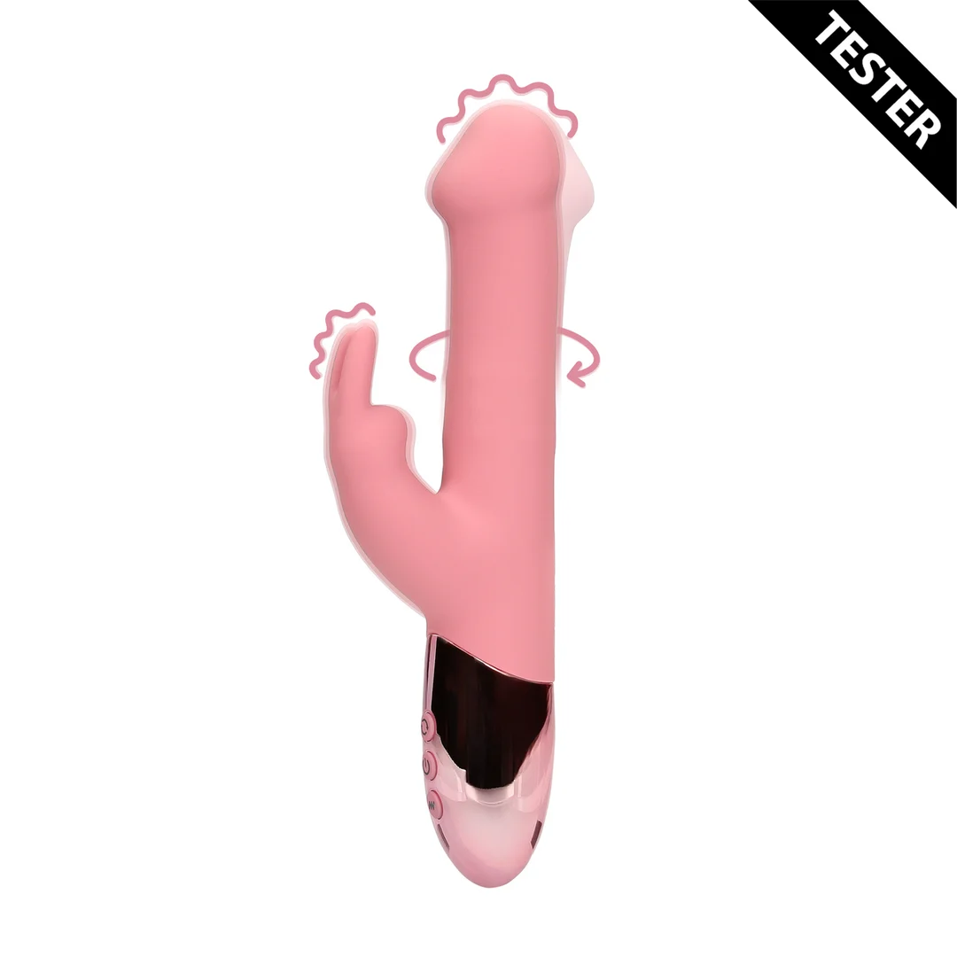 G Punkt Vibrator mit rotierenden Perlen – Tester (Name) Loveline by Shots – Bild 5