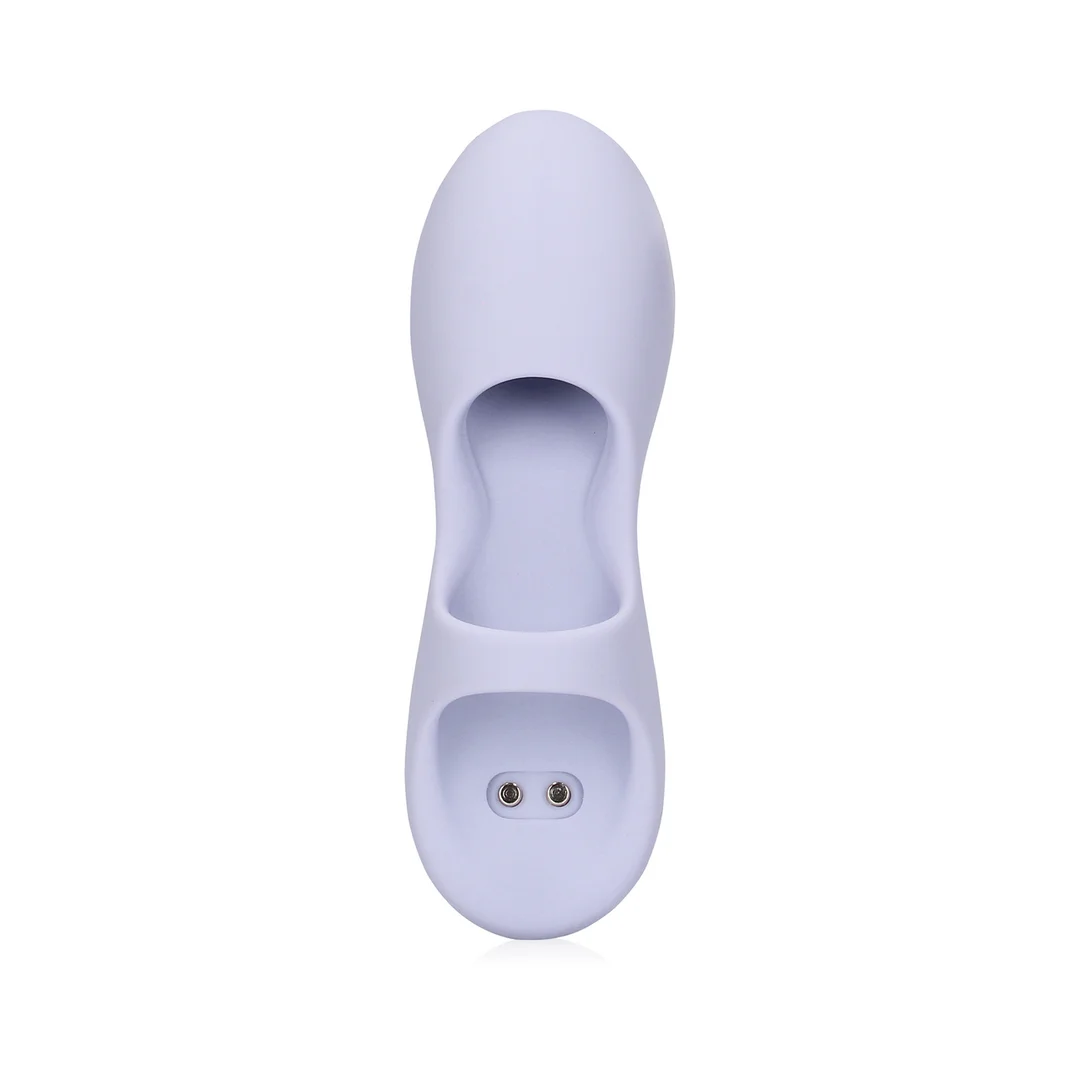 Loveline Fingervibrator aus Silikon in Lavendel – Bild 5
