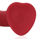 Loveline großer Vibrationsdildo in Himbeerrot – Bild 5