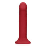Loveline großer Vibrationsdildo in Himbeerrot – Bild 3