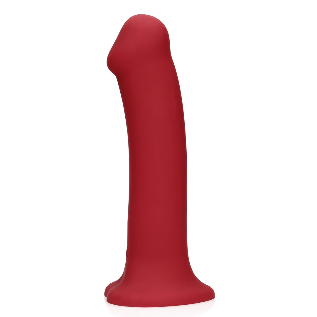 Loveline großer Vibrationsdildo in Himbeerrot – Bild 4