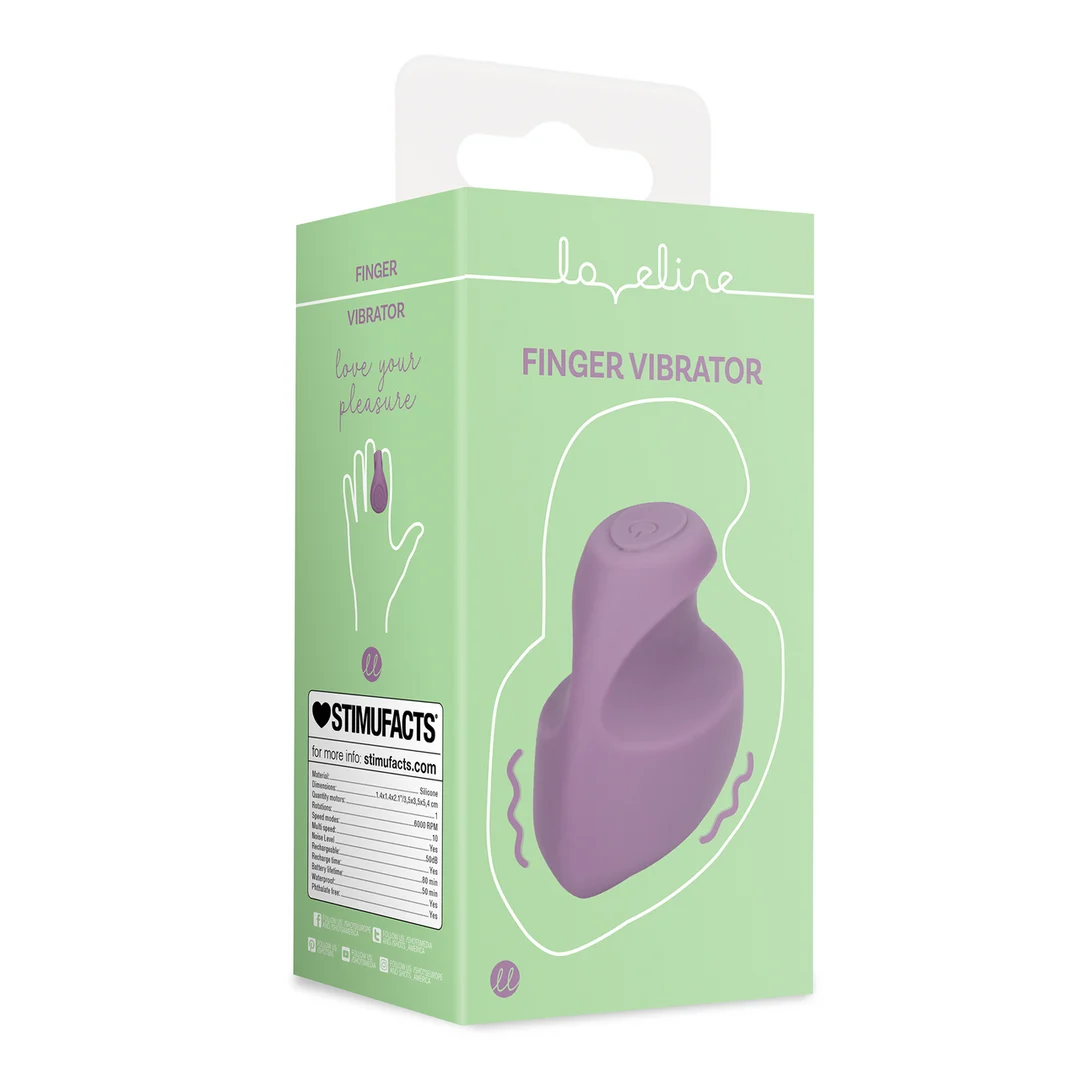 Loveline Finger Vibrator Mystic Purple – Bild 1