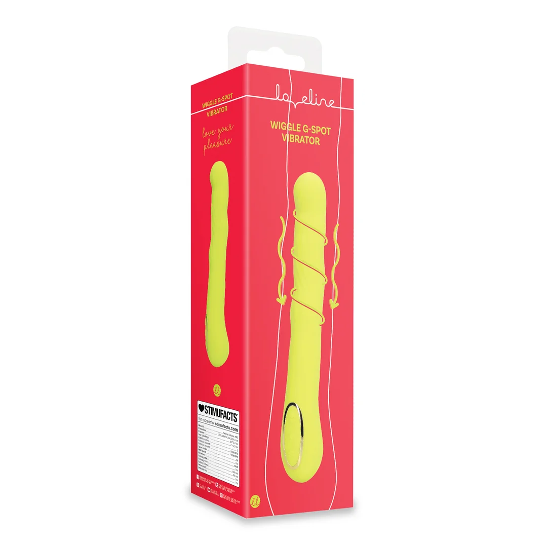 G Punkt Vibrator – wiegende Bewegungen für gezielte Stimulation – Lime Passion (Loveline by Shots) – Bild 2