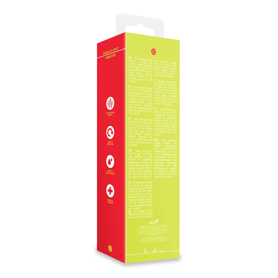 G Punkt Vibrator – wiegende Bewegungen für gezielte Stimulation – Lime Passion (Loveline by Shots) – Bild 3