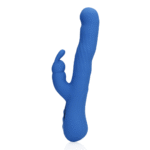 Rabbit Vibrator – wippende Bewegungen für Klitoris und G Punkt – Loveline Jetset Blau Loveline by Shots – Bild 5