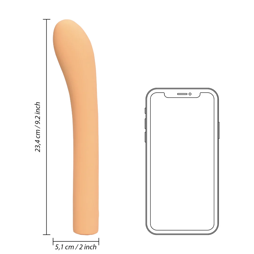 G Punkt Vibrator – Fingerbewegungen mit stoßartigen Empfindungen – Loveline by Shots Perzik Fuzz (Tester) – Bild 7