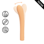 G Punkt Vibrator – Fingerbewegungen mit stoßartigen Empfindungen – Loveline by Shots Perzik Fuzz (Tester)