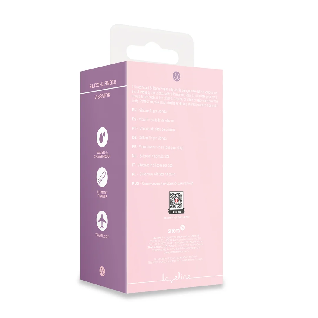 Loveline Silikon Fingervibrator – Bild 2