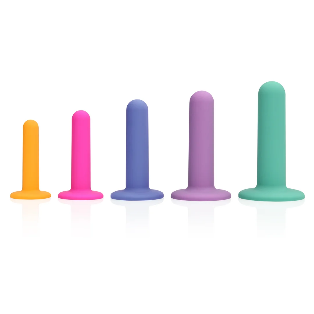 Loveline by Shots Silikon Dilator Set für die Vagina, mehrfarbig – Bild 3