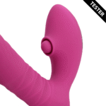 G Punkt Vibrator mit Stoß und Klopfbewegungen – Loveline by Shots, Rosa Loveline by Shots – Bild 6