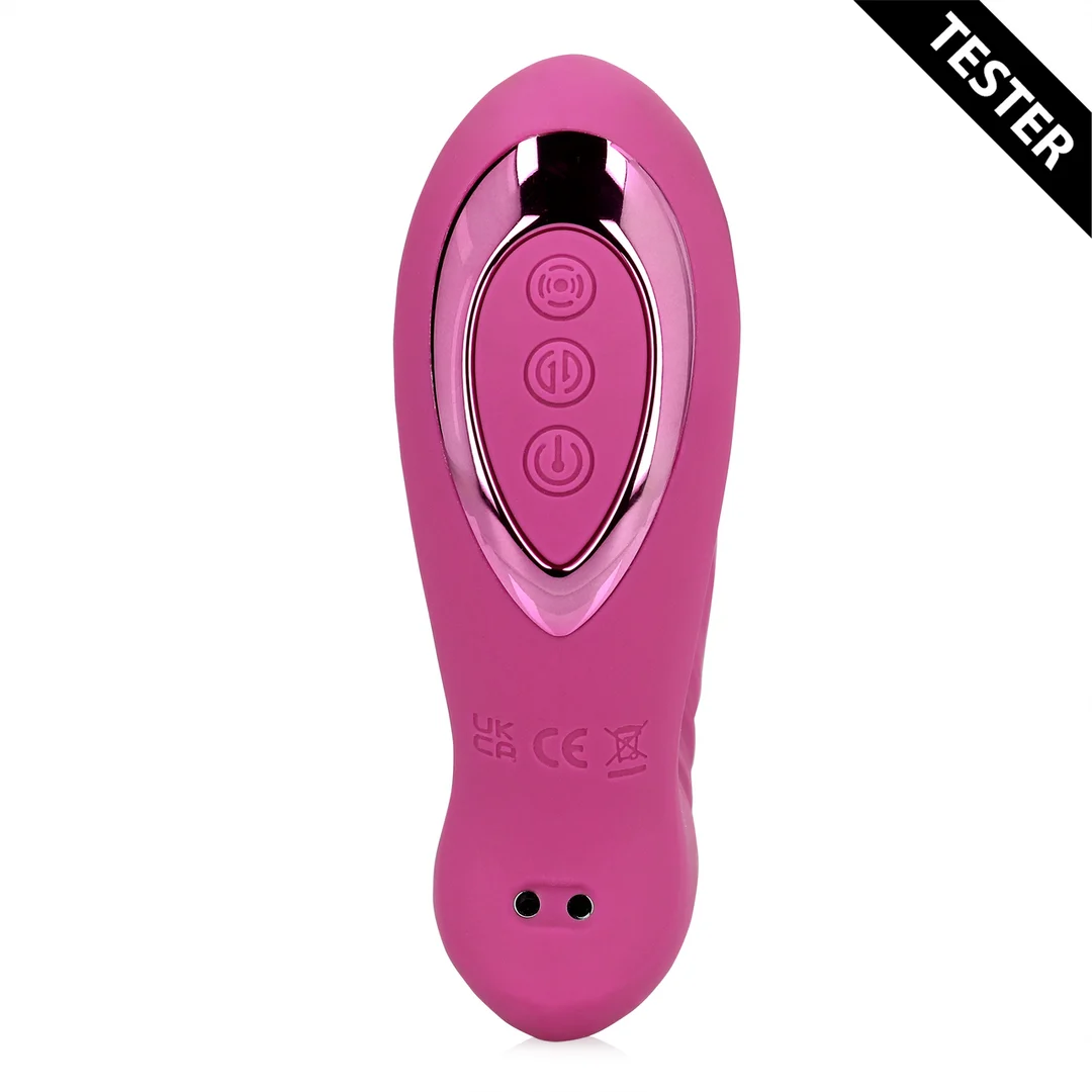 G Punkt Vibrator mit Stoß und Klopfbewegungen – Loveline by Shots, Rosa Loveline by Shots – Bild 4