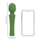 Wand Vibrator, kraftvoller Massager mit leisem Griff, Green Mumba (Loveline by Shots) – Bild 12