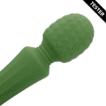 Wand Vibrator, kraftvoller Massager mit leisem Griff, Green Mumba (Loveline by Shots) – Bild 3