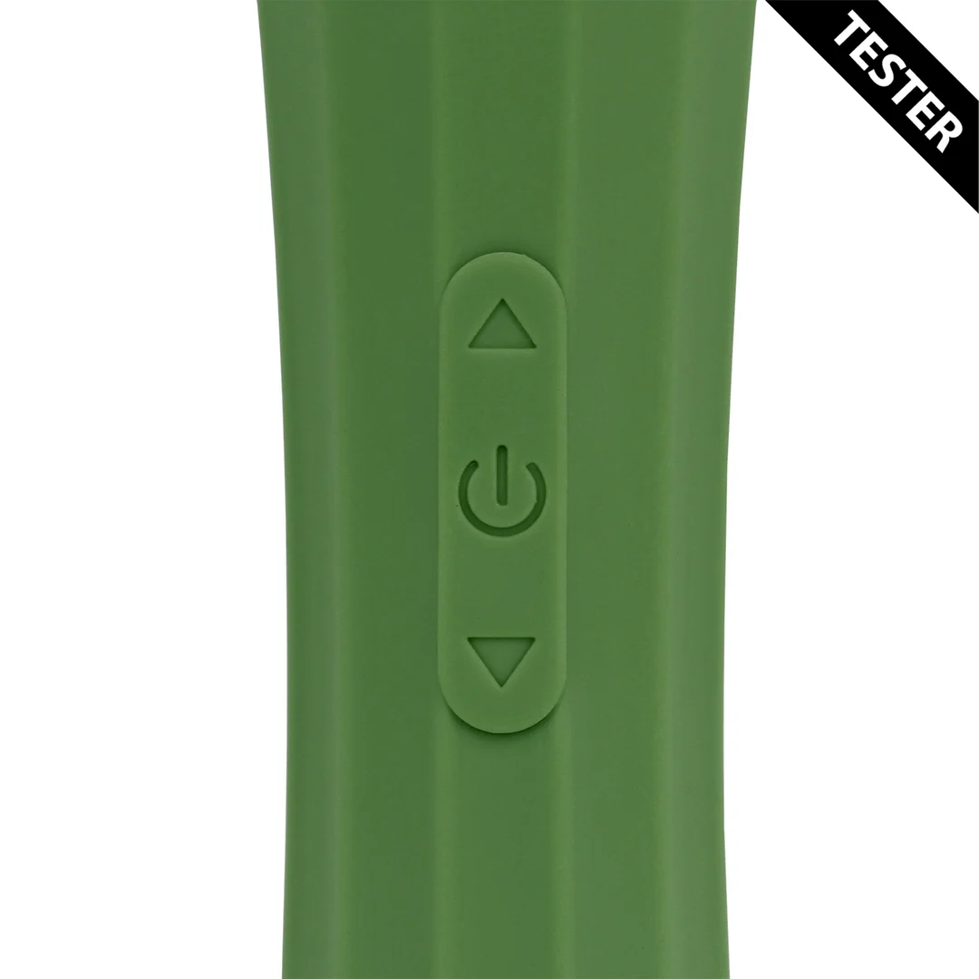 Wand Vibrator, kraftvoller Massager mit leisem Griff, Green Mumba (Loveline by Shots) – Bild 4