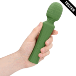Wand Vibrator, kraftvoller Massager mit leisem Griff, Green Mumba (Loveline by Shots) – Bild 6