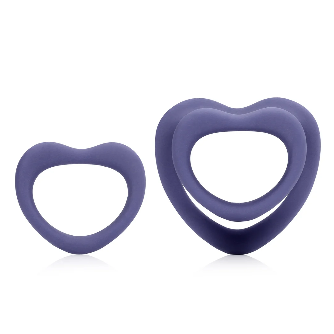 Hart Cockring Set Violet Storm – Bild 3