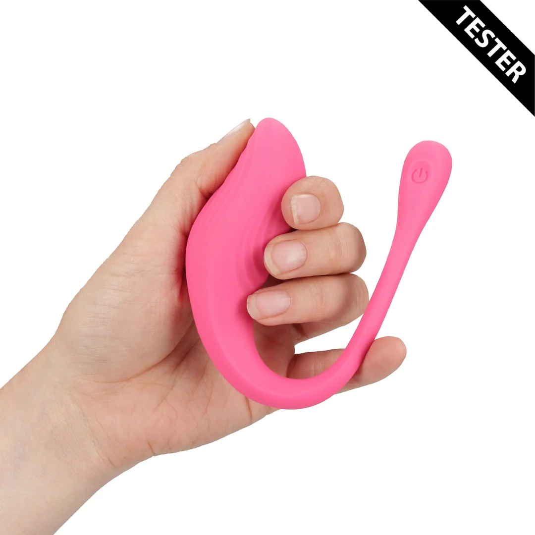 Vibrator für den G Punkt mit Fernbedienung und 10 Stufen, Loveline, Rosa, Loveline by Shots – Bild 2