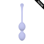 Analer Vibrator mit 10 Modi – Vibrating Bead Kegel mit Fernbedienung – Lavendel – Tester
