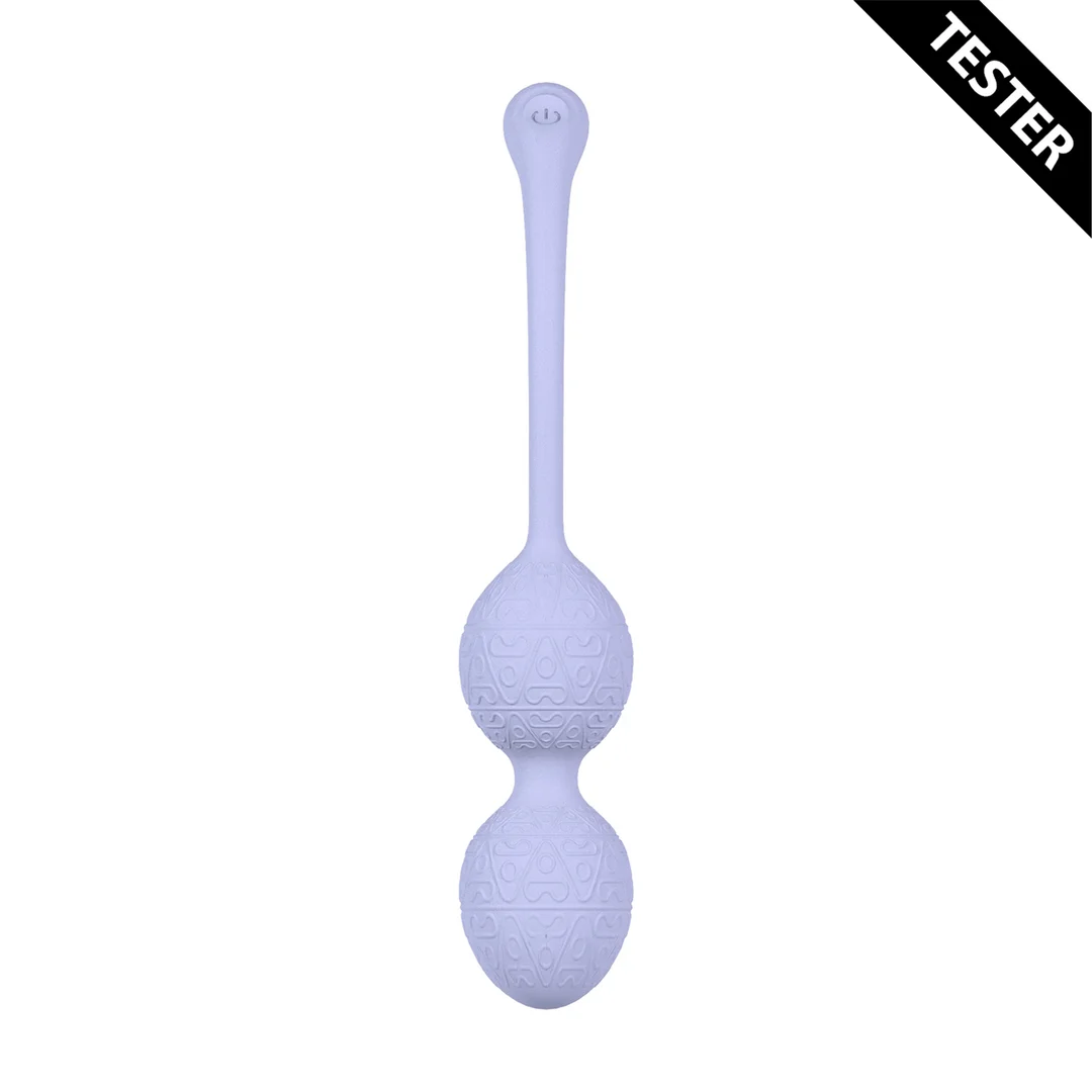 LOVE172LAVTEST-5 Analer Vibrator mit 10 Modi – Vibrating Bead Kegel mit Fernbedienung – Lavendel – Tester – Bild 1