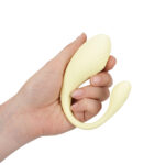 Vibrator für den G Punkt mit Fernbedienung und 10 Stufen, Loveline by Shots, Gelb – Bild 10