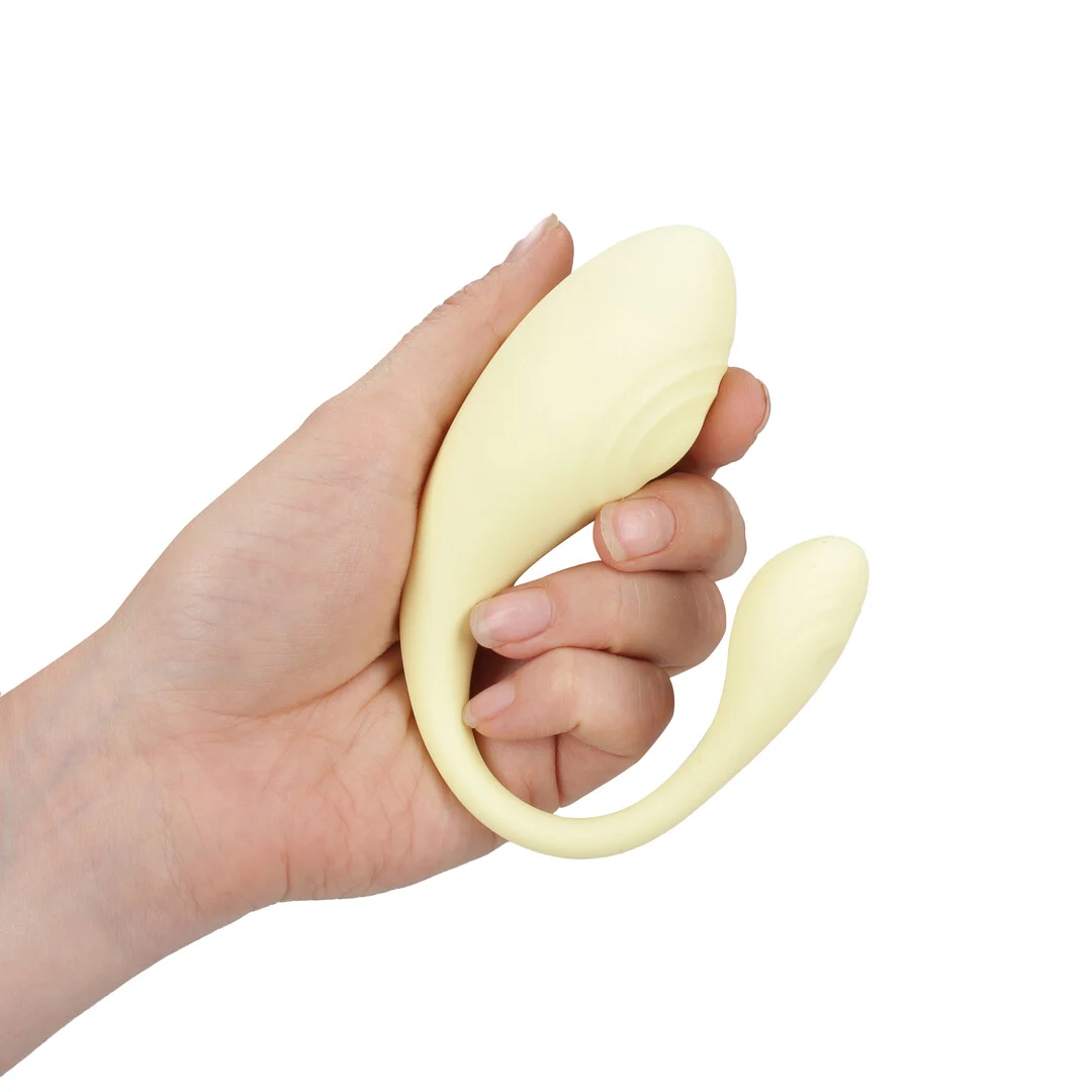 Vibrator für den G Punkt mit Fernbedienung und 10 Stufen, Loveline by Shots, Gelb – Bild 10