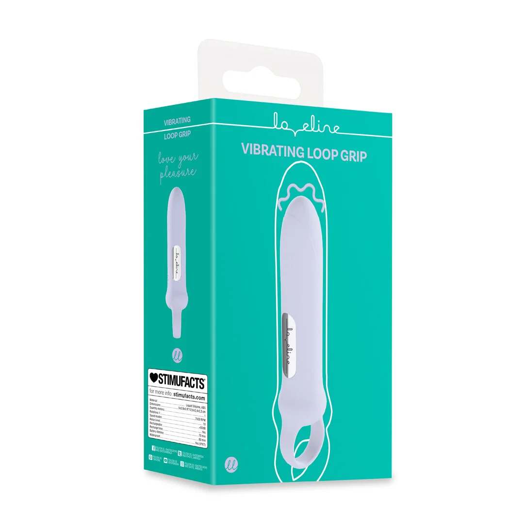 LOVE175LAV-2 Loveline Vibrationsgriff mit Schlaufen – Bild 1