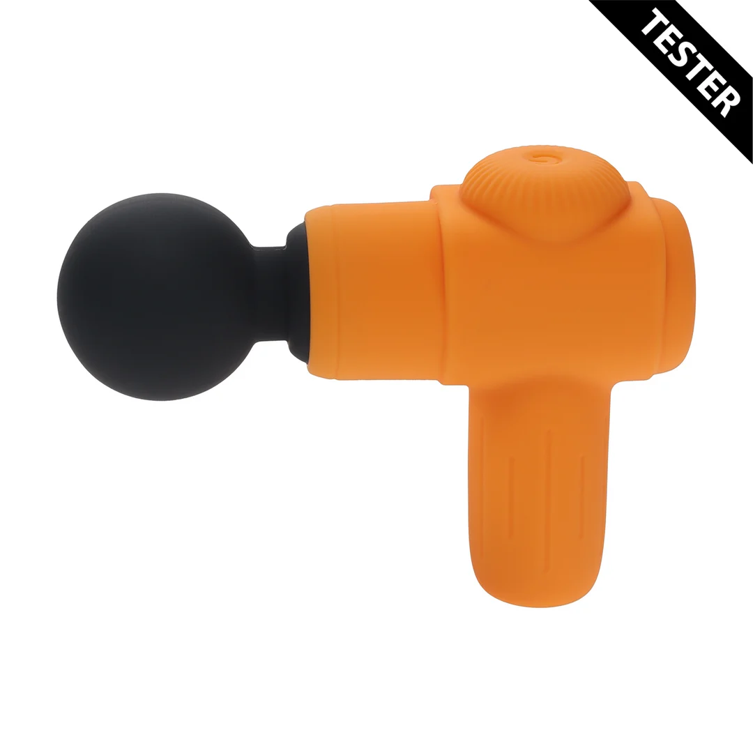 Mini Vibrator, 10 Stufen und wiederaufladbar, Loveline, orange, Loveline by Shots – Bild 1