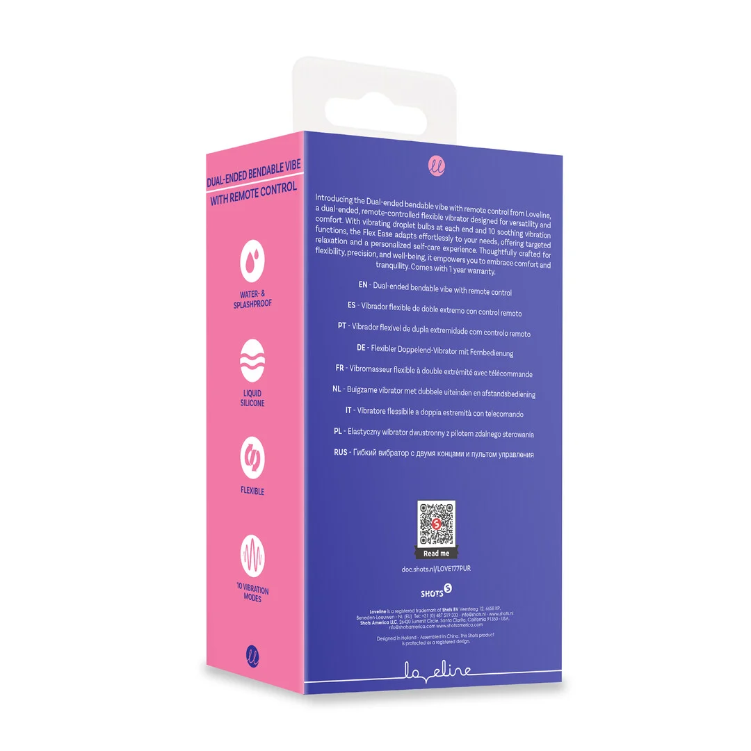 Duo Vibrator mit Fernbedienung – Tester Loveline by Shots – Bild 6