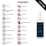 Analgleitgel auf Wasserbasis, dermatologisch getestet, farblos und geruchlos, 150 ml, Loveline by Shots – Bild 2