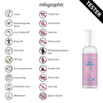 Gleitgel, neutral – natürliche, seidig weiche Konsistenz – 150 ml – Loveline by Shots – Bild 2