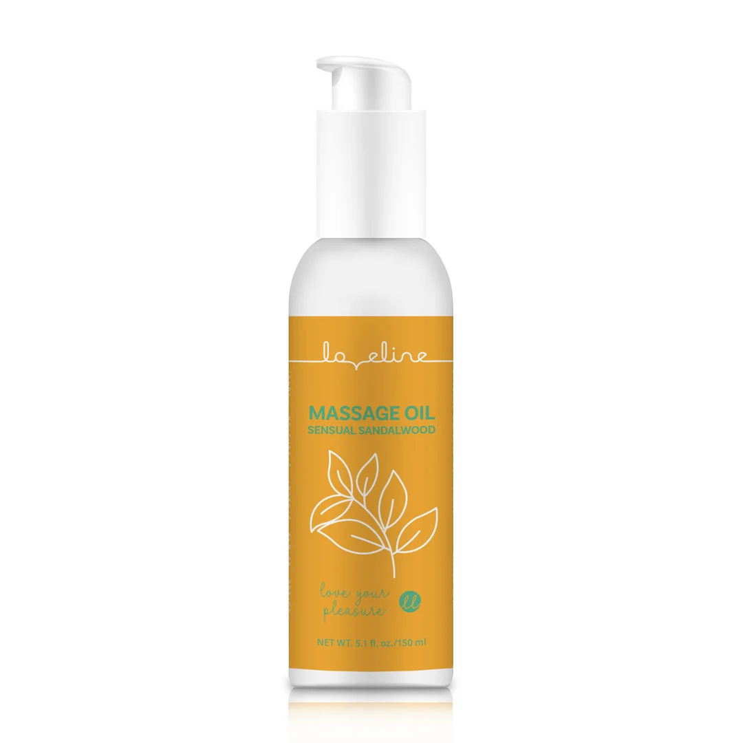 Erotisches Massageöl mit sinnlichem Sandelholzduft – Loveline by Shots – 150 ml Tester – Bild 5