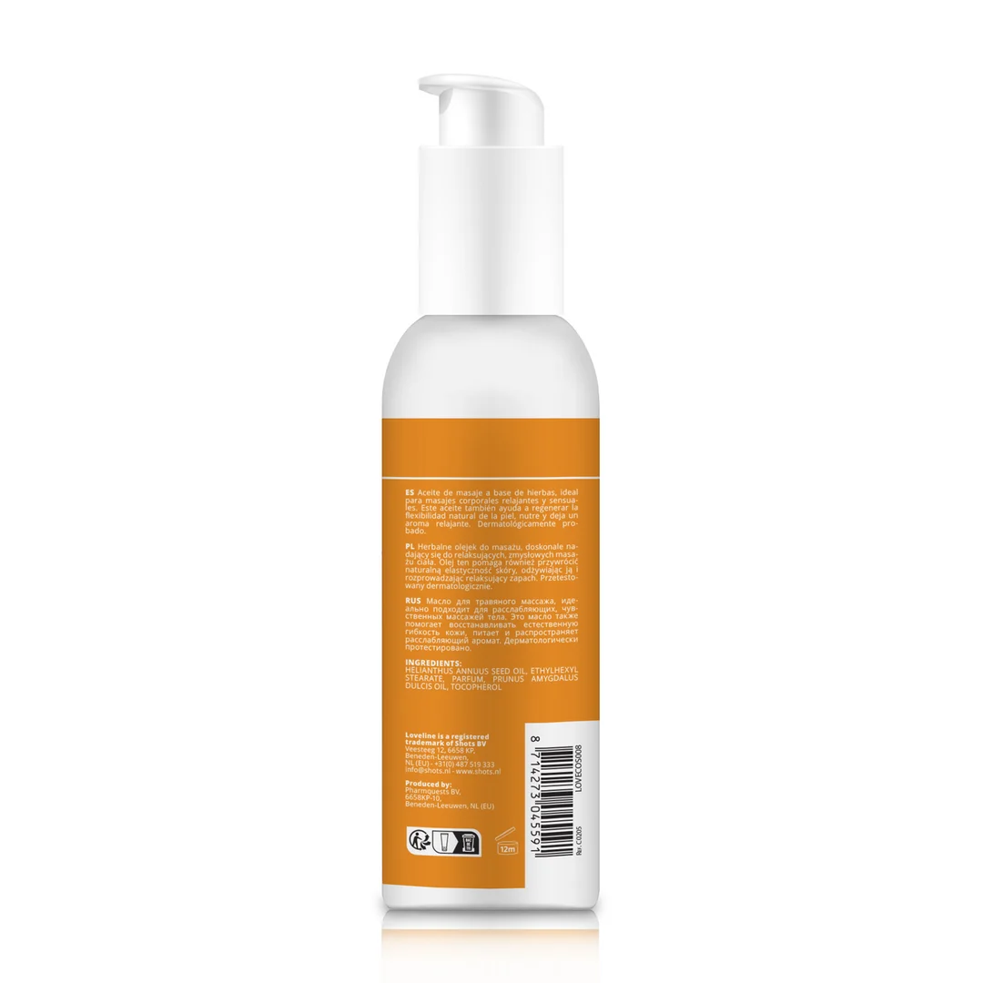 Loveline Massageöl neutral 150 ml – Bild 1