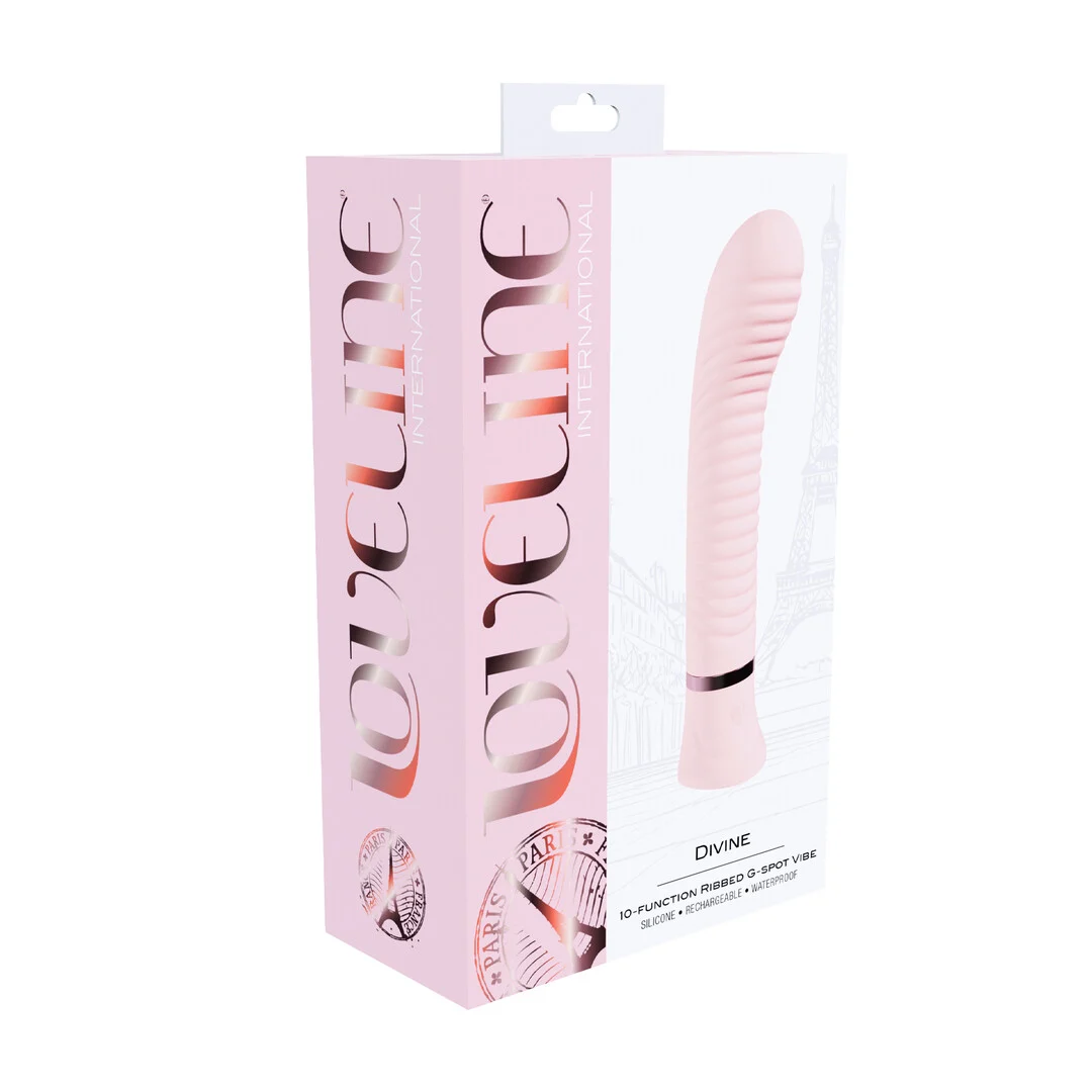 G Punkt Vibrator – 10 Einstellungen und wasserfest – Loveline Paris Collection Rosa Loveline by Shots – Bild 2