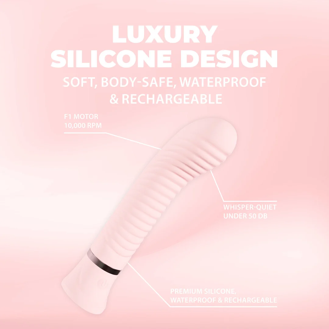 G Punkt Vibrator – 10 Einstellungen und wasserfest – Loveline Paris Collection Rosa Loveline by Shots – Bild 5